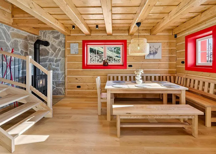 Деревянный коттедж Na Vrchoch