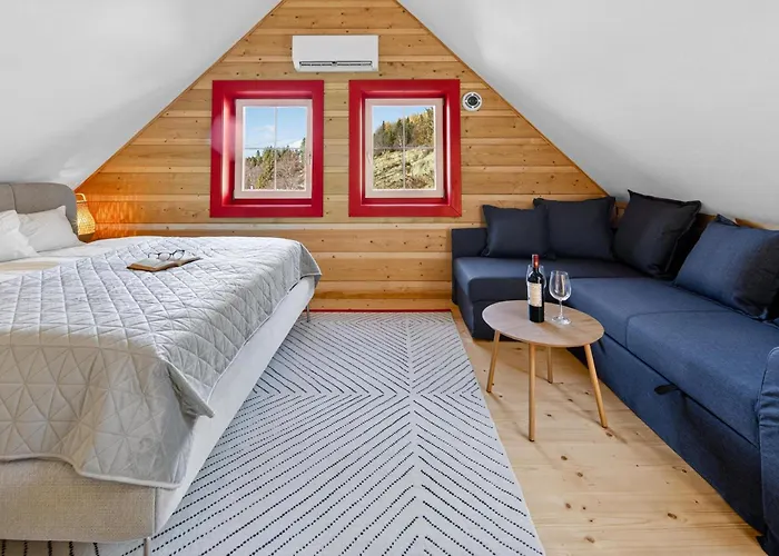 Деревянный коттедж Na Vrchoch *