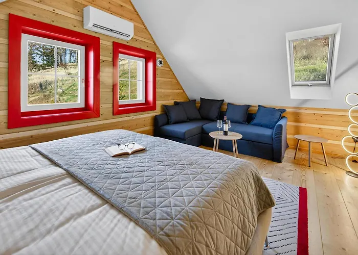 Деревянный коттедж Na Vrchoch