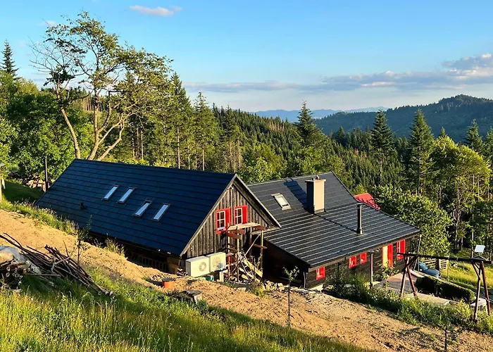 Деревянный коттедж Na Vrchoch *